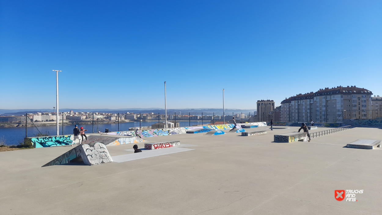 As Roseiras skatepark